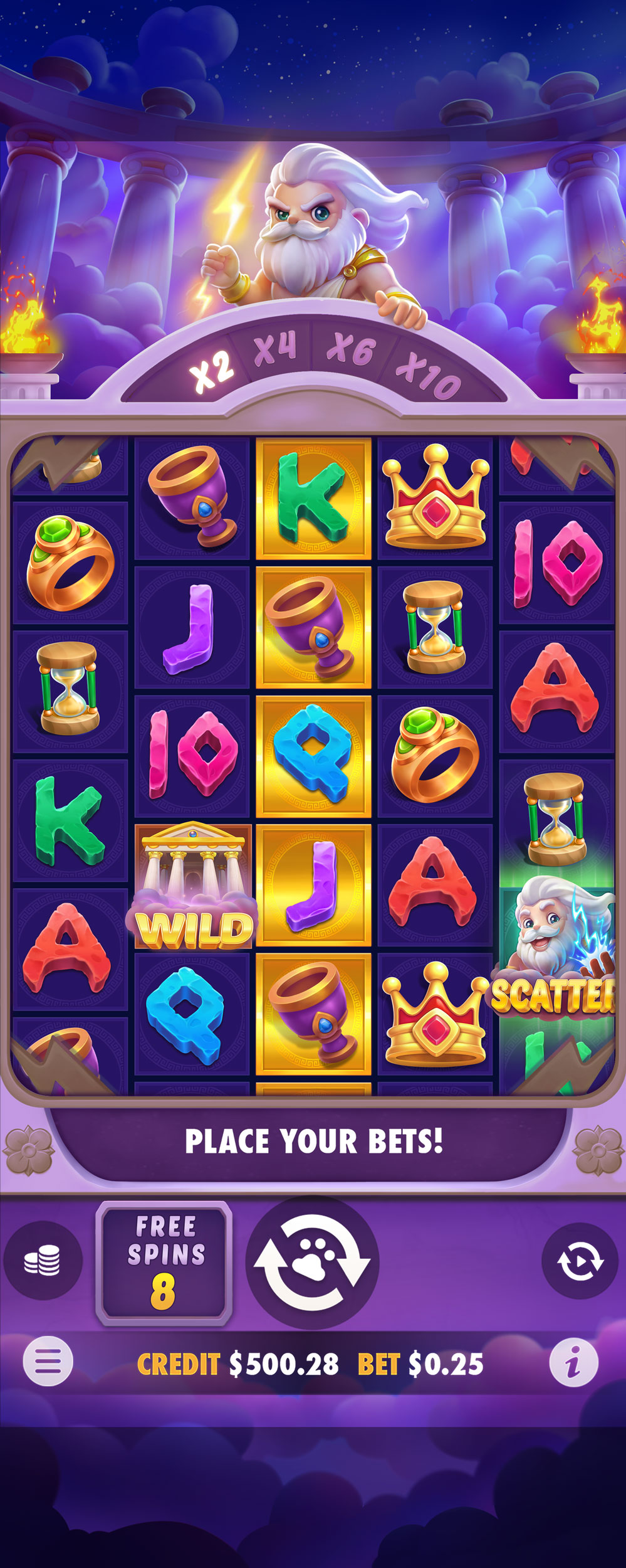 Olympus Wins Super Scatter - screenshot with slot description 6